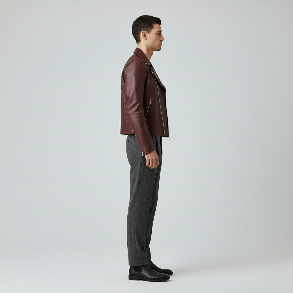Leather Biker Jacket