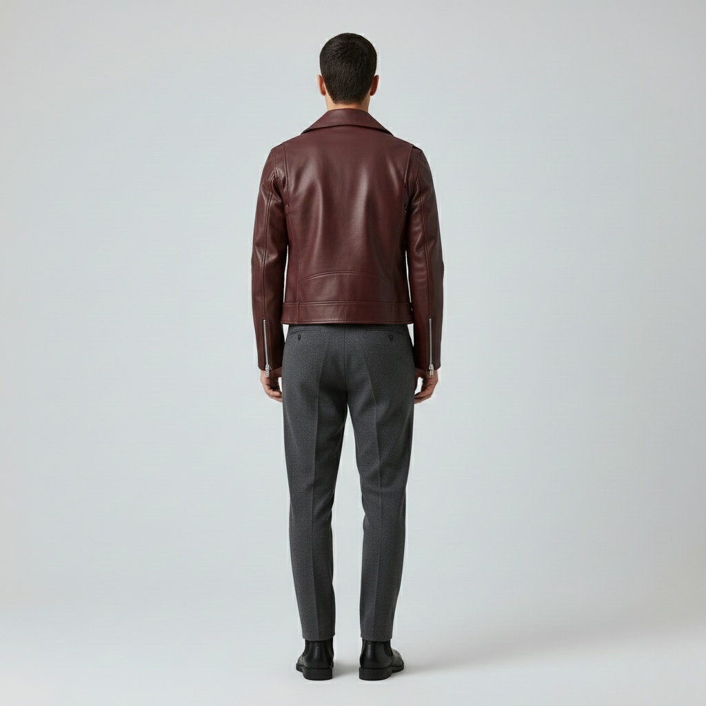 Leather Biker Jacket