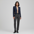 Cropped Structured Blazer