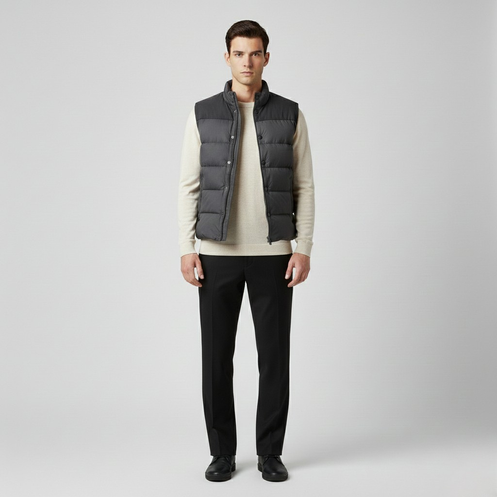 Quilted Puffer Vest